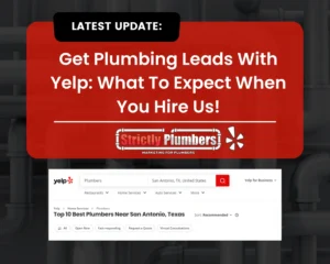 Get plumbing leads with yelp : what to expect when you hire us !