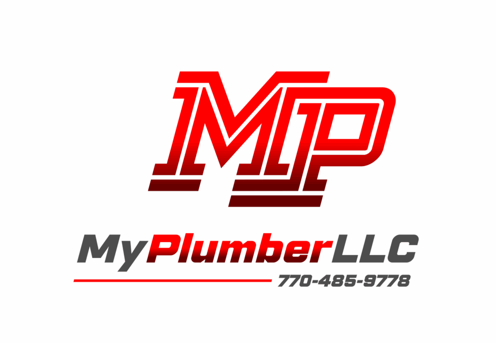 The logo for my plumber llc is red and black.